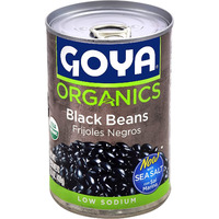 Goya Organics Black Beans - 15.5 Oz (439 Gm)