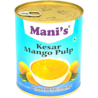 Mani's Kesar Mango Pulp - 850 Gm (1.87 Lb)