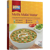 Ashoka Methi Malai Matar Ready To Eat - 10 Oz (280 Gm) [FS]