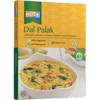 Ashoka Dal Palak Vegan Ready to Eat - 10 Oz (280 Gm) [FS]