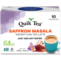 Quik Tea Saffron Masala Chai - 8.5 Oz (240 Gm)