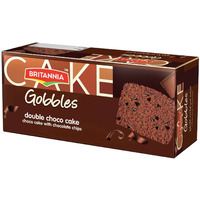 Britannia Gobbles Double Choco Cake - 250 Gm (8.8 Oz)