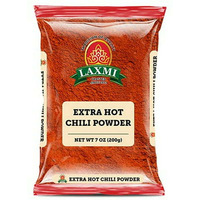 Laxmi Red Chilli Powder Xtra Hot - 200 Gm (7 Oz)