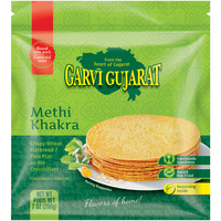 Garvi Gujarat Methi Khakra - 7 Oz (200 Gm)