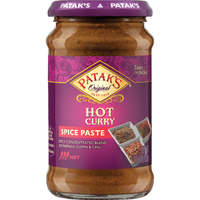 Patak's Hot Curry Spice Paste - 10 Oz (283 Gm)