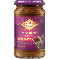 Patak's Madras Curry Medium Paste - 10 Oz (283 Gm)