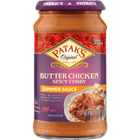 Patak's Spicy Butter Chicken Curry Sauce Hot - 15 Oz (425 Gm)