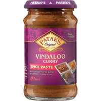 Patak's Vindaloo Curry Spice Paste Hot - 10 Oz (283 Gm)