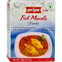 Priya Fish Masala Powder - 100 Gm (3.5 Oz)