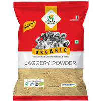 24 Mantra Organic Jaggery Powder - 2 Lb (907 Gm) [50% Off]