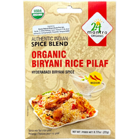 24 Mantra Organic Biryani Pilaf Rice Spice Blend - 22 Gm (0.77 Oz)