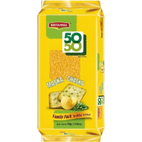 Britannia 50 50 Maska Chaska Crackers Family Pack - 13.12 Oz (372 Gm)