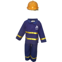 KFD Fire Fighter Fancy Dress For Kids,Our Helper Costume for Annual Function/Theme Party/Competition/Stage Shows Dress
