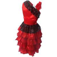 KFD Spanish Girl Traditional Wear Fancy dress for kids,Global Costume for Annual Function/Theme Party/Competition/Stage Shows Dress