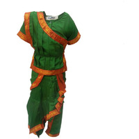 KFD Odissi fancy dress for kids,Indian Dance Traditional Wear for Annual function/Theme Party/Competition/Stage Shows/Birthday Party Dress