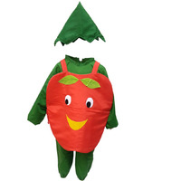 KFD Apple fancy dress for kids,Fruits Costume for School Annual function/Theme Party/Competition/Stage Shows Dress