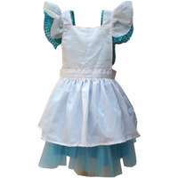 KFD Alice fancy dress for kids,Fairy Teles,Story book Costume for Annual function/Theme Party/Competition/Stage Shows/Birthday Party Dress