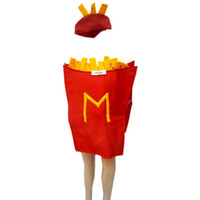 KFD French fries fancy dress for kids,Object Costume for School  Annual function/Theme Party/Competition/Stage Shows Dress