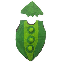 Kaku Fancy Dresses Peas cutout with Cap for kids
