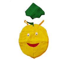 Kaku Fancy Dresses Lemon cutout with Cap for kids