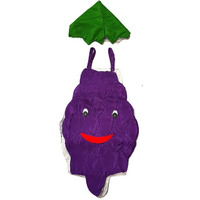Kaku Fancy Dresses Grapes cutout with Cap for kids