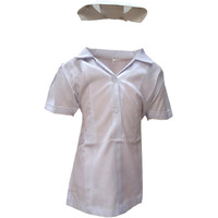 KFD Nurse Fancy Dress For Kids,Our Helper Costume For Annual Function/Theme Party/Competition/Stage Shows Dress
