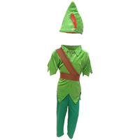 KFD Peter Pan Fancy Dress for kids,Fairy Teles,Story book costume for Annual function/Theme Party/Competition/Stage Shows/Birthday Party Dress