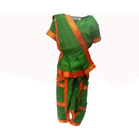KFD Bharatnatyam fancy dress for kids,Indian Dance Traditional Wear for Annual function/Theme Party/Competition/Stage Shows/Birthday Party Dress