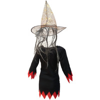 KFD Witch fancy dress for kids,Halloween Costume for School Annual function/Theme Party/Competition/Stage Shows Dress