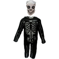 KFD Skeleton fancy dress for kids,Halloween Costume for School Annual function/Theme Party/Competition/Stage Shows Dress