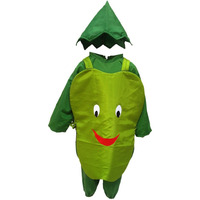 KFD Capsicum fancy dress for kids,Vegetables Costume for Annual function/Theme Party/Competition/Stage Shows Dress