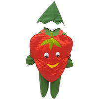 KFD Strawberry fancy dress for kids,Fruits Costume for Annual function/Theme Party/Competition/Stage Shows Dress