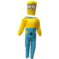 KFD Minnion Fancy dress for kids,Diseny Cartoon Costume for Annual function/Theme Party/Stage Shows/Competition/Birthday Party Dress