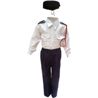 KFD Trafic Police Fancy Dress For Kids,Our Helper Costume For Annual Function/Theme Party/Competition/Stage Shows Dress