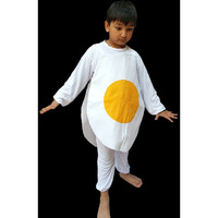 KFD Egg  fancy dress for kids,Costume of vegetable for Annual function/Theme Party/Competition/Stage Shows/Birthday Party Dress
