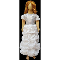 KFD white long gown LCD for fairy and angel