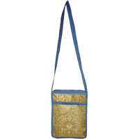 Vintage Silk Bag Turquoise Friendship Gift Cross body Shoulder Women's Messenger