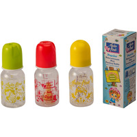 Baby Bottle Polycarbonate Pack of 3 MultiColour - BB13