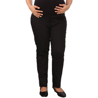 Mamma's maternity Women's Black Cotton Trouser