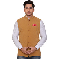 Garun Gold Velvet Waistcoat