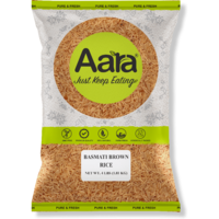 Aara Brown Basmati Rice - 4 LB
