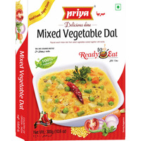 Priya RTE Mixed Vegetable Dal - 300g (10.6oz)