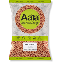 Aara Raw Peanuts - 28 oz