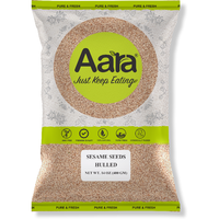 Aara Sesame Seeds Hulled (Washed) - 14 oz