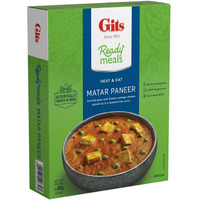 Gits Matar Paneer (Heat & Eat) - 10.5 Oz (300 Gm)