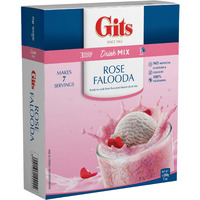 Gits Rose Falooda (Drink Mix) - 7 Oz (200 Gm)