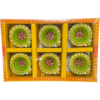 Decorative Diyas-pack of 6 (C139)