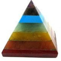 Chakra Pyramid | 30-40mm | (Red Jasper, Peach Aventurine, Golden Quartz, Green Aventurine, Turquoise, Blue Aventurine, Amethyst)