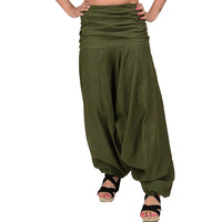 Winmaarc Pure Cotton Harem Indian Trouser Yoga Aladdin Harem Pants