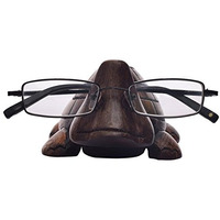 Winmaarc Wooden Spectacle Holder Turtle Eyeglass Stand Handmade Display Optical Glasses Accessories